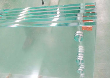 Size Customized Decorative Tempered Glass / Punched Tempered Glass With Holes