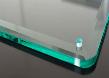 Size Customized Decorative Tempered Glass / Punched Tempered Glass With Holes
